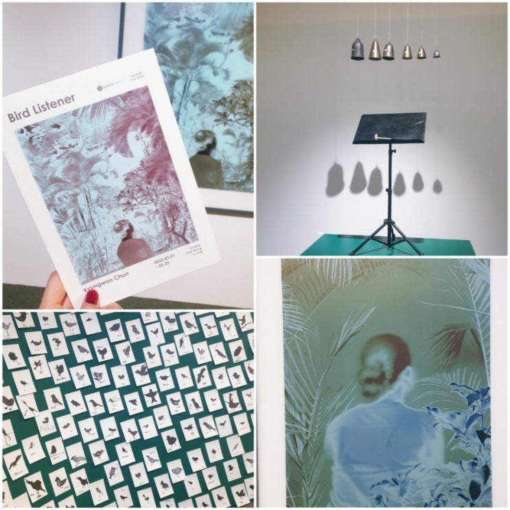 🕊️천경우 개인전 Bird Listener 버드 리스너, 종소리 명상체험, 레조넌스 롯데갤러리 아트홀 애비뉴엘 : 네이버 블로그