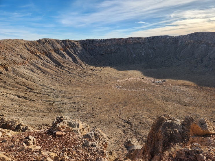 미국 애리조나 여행 Meteor Crater 애리조나주 40번 국도 크레이터 화산 유적 Wupatki, Sunset ...
