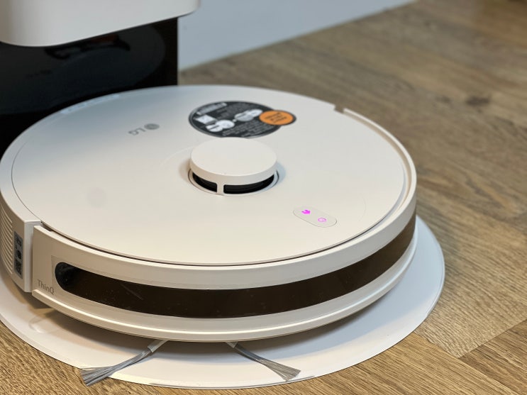 [내돈내산] LG 코드제로 R5 로봇청소기 개봉 & 사용기 : 네이버 블로그