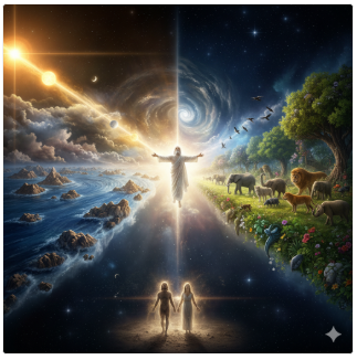 🌍 태초의 창조와 하나님의 말씀 – 창세기 1장 : 네이버 블로그