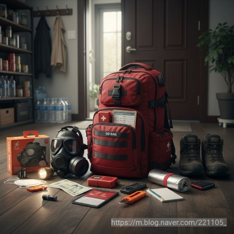 3일 생존가방 Go-Bag 고백, 전쟁 재난 발생시 생존 필수품 키트 : 네이버 블로그