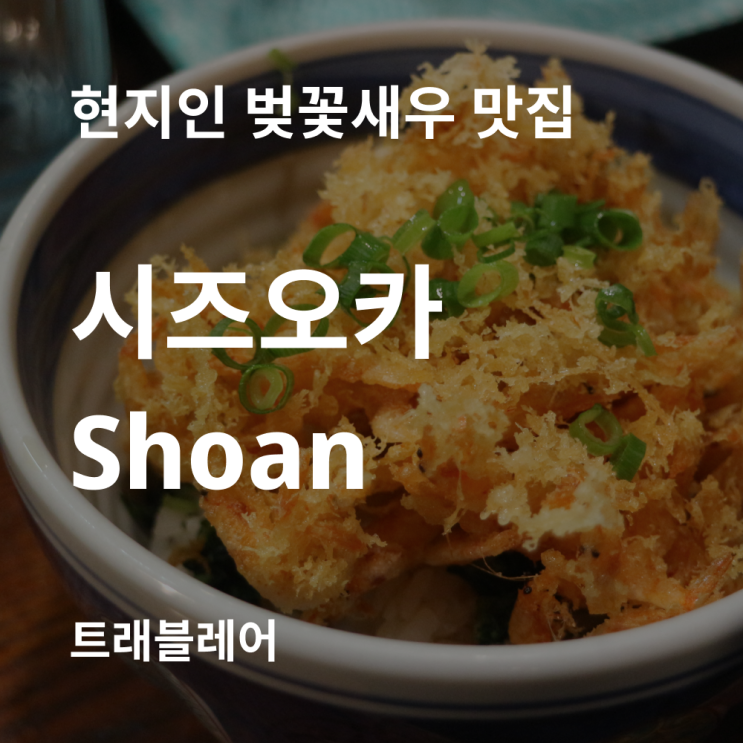 일본시즈오카여행 현지인 맛집 벚꽃새우덮밥과 카레우동 맛있는 Shoan : 네이버 블로그