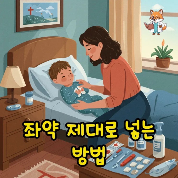 좌약넣는법 아이와 함께 할 때 자세 완벽 가이드 : 네이버 블로그