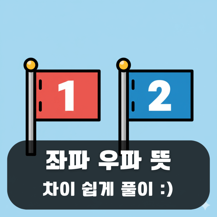 좌파, 우파 뜻 및 차이 2가지 단어 의미 한 번에 알고 싶다면 : 네이버 블로그