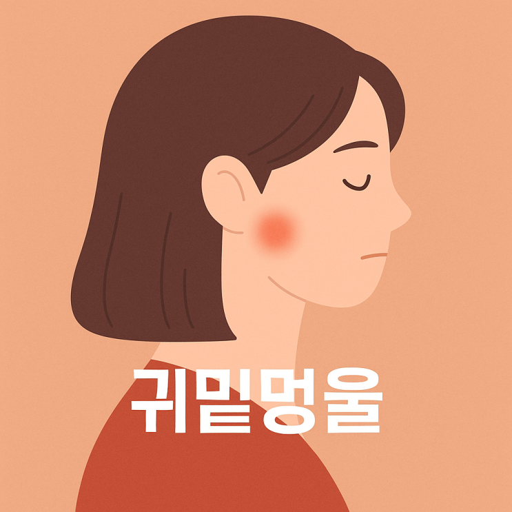 귀밑멍울 귀뒤멍울 목멍울 원인 알아봤어요 : 네이버 블로그