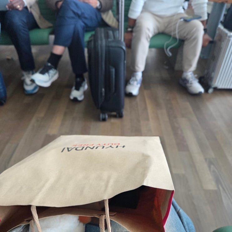홍콩 여행#1 인천공항, 케세이서시픽 비행기, 호홍키