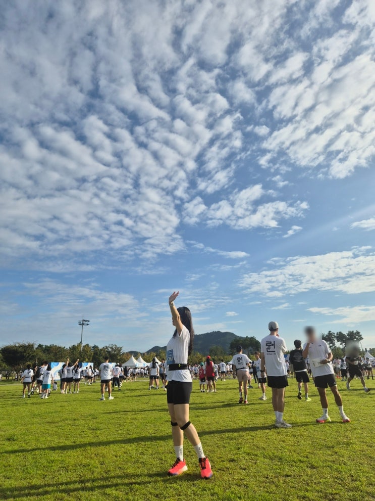 2025 한글런 - 한글런 마라톤 달리기 런린이 후기 (기념품·후기 이벤트)
