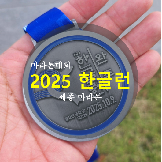 2025 한글런 10.9km 한글의 날 세종 마라톤 후기, 펀런으로 전환