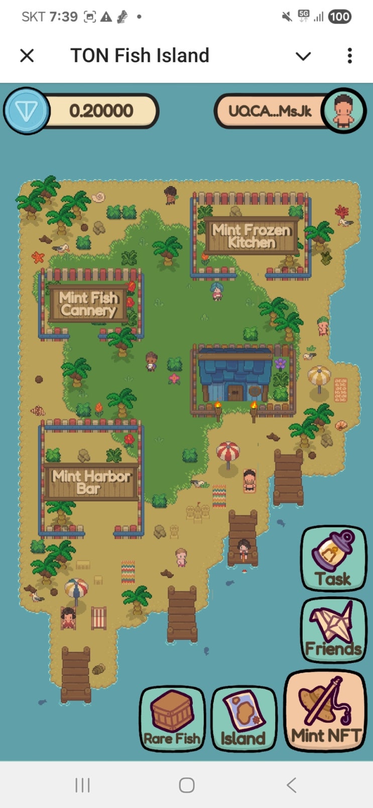 텔레그램 게임 추천 톤 피쉬 아일랜드 ton fish island : 네이버 블로그