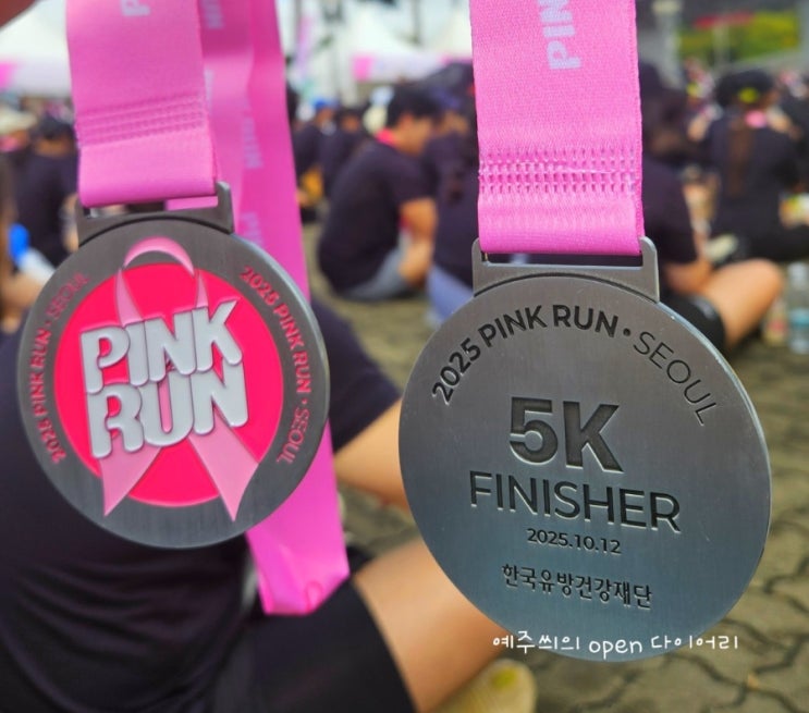 2025 핑크런 서울. 5K 핑크리본 마라톤 후기. PINK RUN