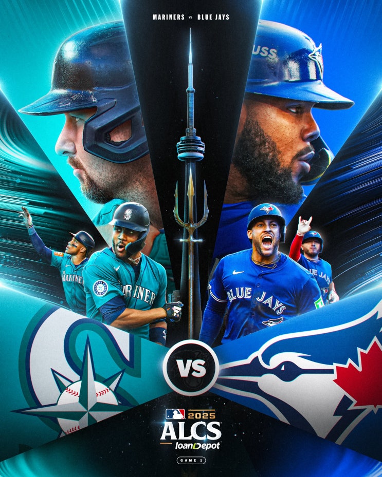 [MLB ALCS] 챔피언십시리즈 본격 시작! 팔팔한 토론토와 지친 시애틀, 첫 승은 누가?(2025년 10월 13일 ...