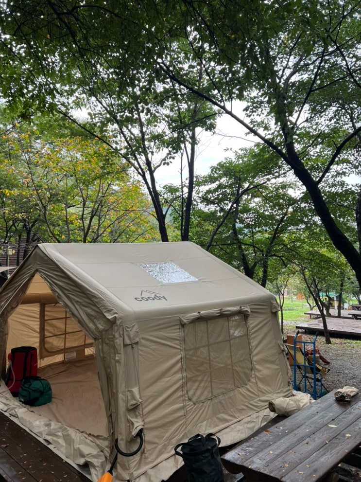 강릉 대관령자연휴양림 야영장 감성캠핑 준비부터 실제후기까지 : 네이버 블로그