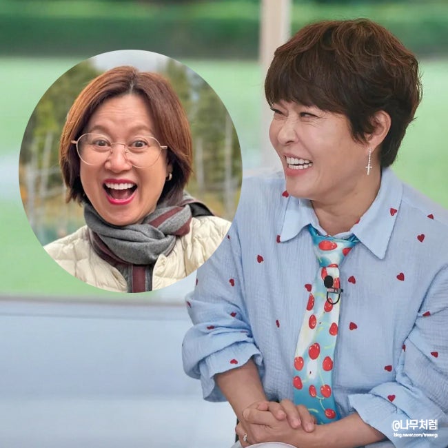 조혜련 유퀴즈 방송 장면