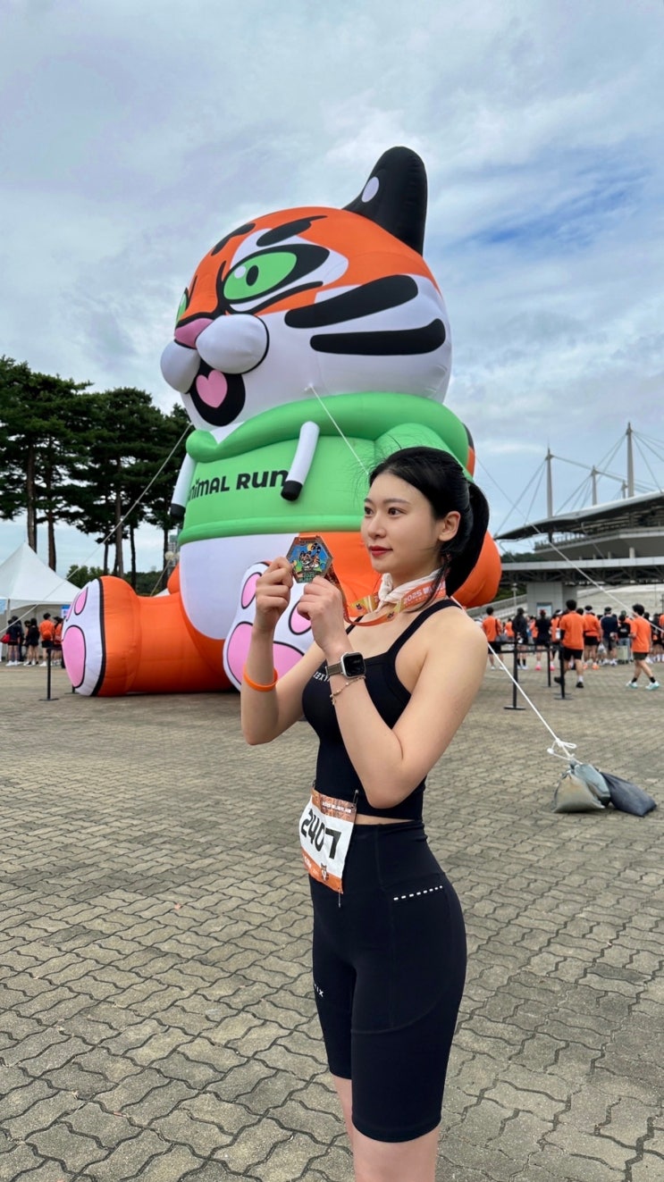 2025 애니멀런 서울 첫 10KM 마라톤 완주 후기