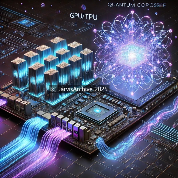 ⚛️ 양자 보조 연산 장치(Quantum Coprocessor)― GPU 병목을 뚫는 차세대 AI 연산 구조의 진화 ...
