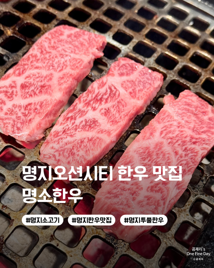 부산 명지 한우 맛집 오션시티 고기집 추천 명소한우