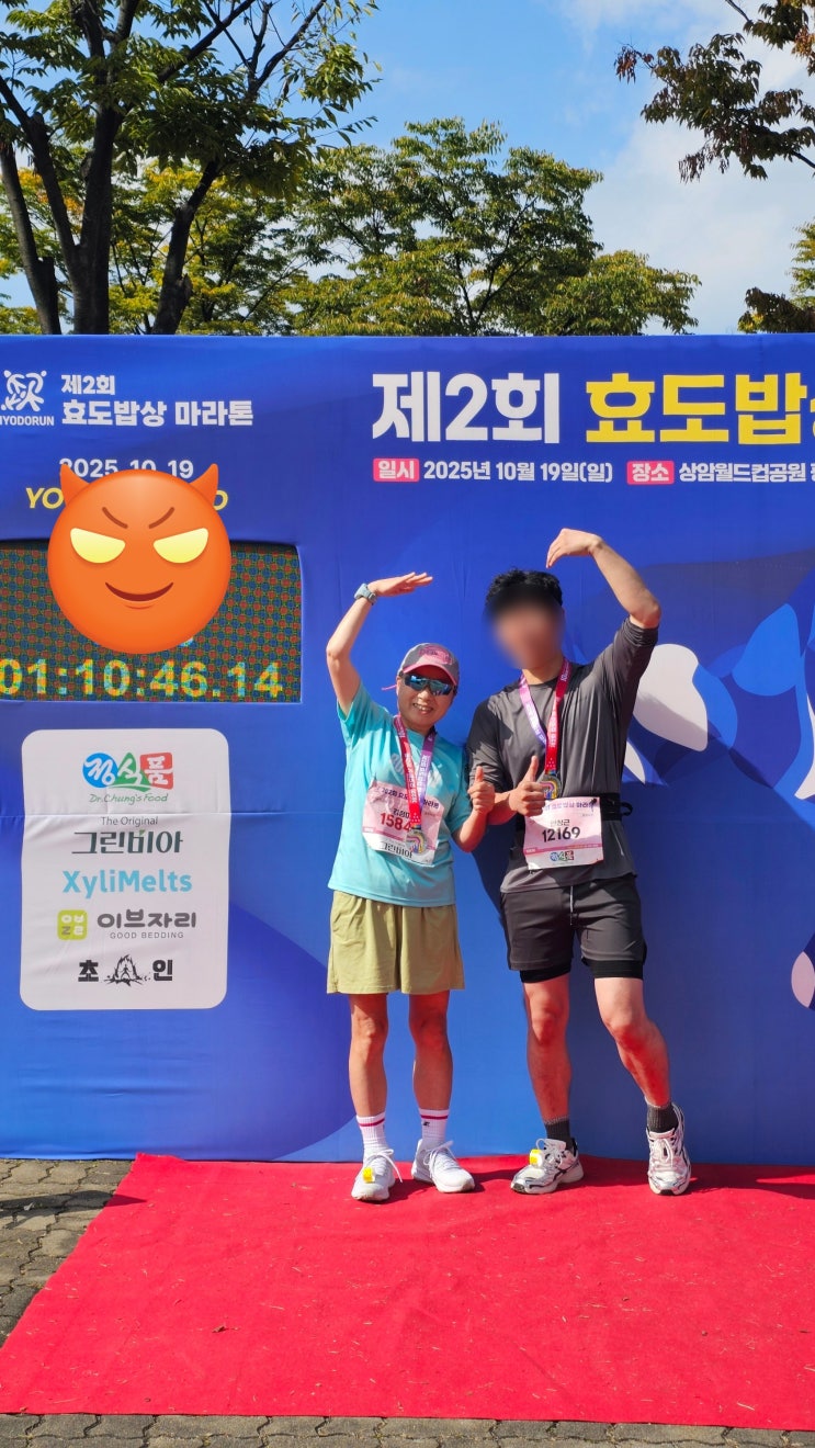 제2회 효도밥상 마라톤 후기 - 코스·주차 정보와 10K 완주 현장기