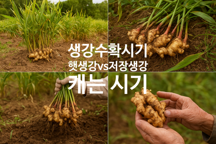 생강 수확시기 햇생강 vs 저장 생강 캐는시기 보관법 총정리 : 네이버 블로그