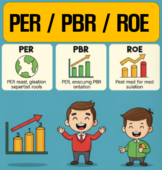 PER, PBR, ROE란 무엇일까? 초등학생도 이해하도록 쉽게 설명 : 네이버 블로그