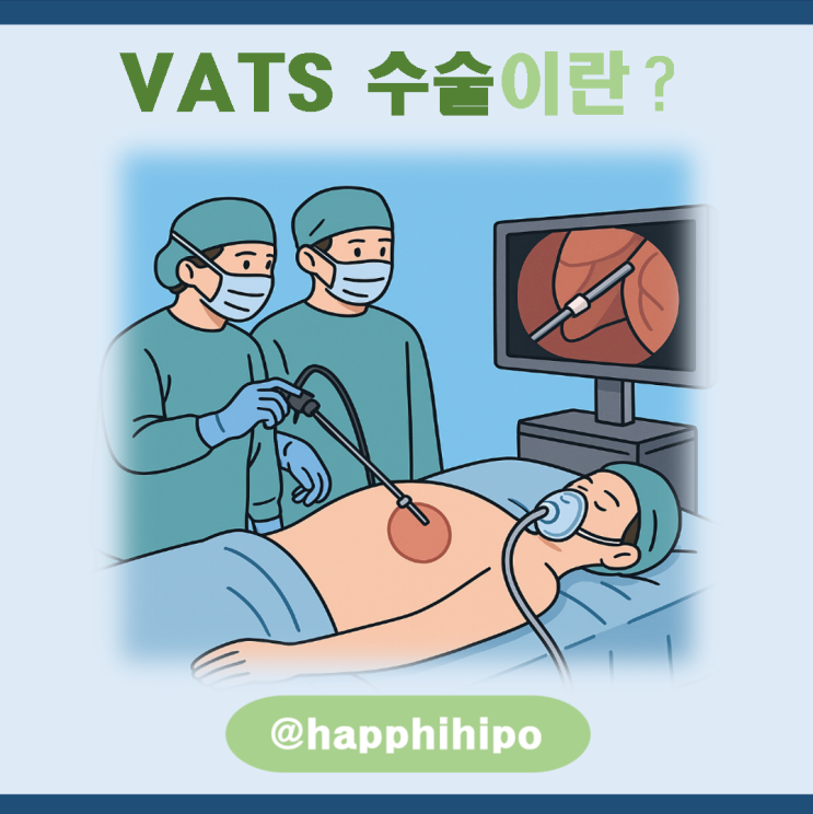 의학용어 VATS란? VATS 수술, OP, 적응증, 수술 과정procedure, 수술 후 간호 총정리 : 네이버 블로그