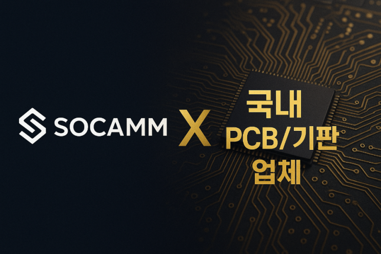 SOCAMM(System on-chip advanced memory module)과 국내 PCB/기판업체 : 네이버 블로그