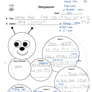 목동 영어도서관 Best Writing - Storyworm :: Splat the Cat RSS 대표 이미지