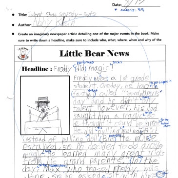 목동 영어도서관 Best Writing - Newspaper Article :: Ready Freddy 시리즈 RSS 대표 이미지