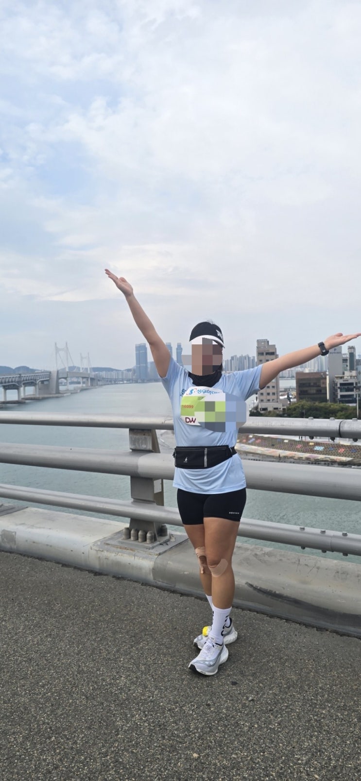 2025 부산 바다마라톤 10km 후기 광안대교 상판에서 시작하는 영광을