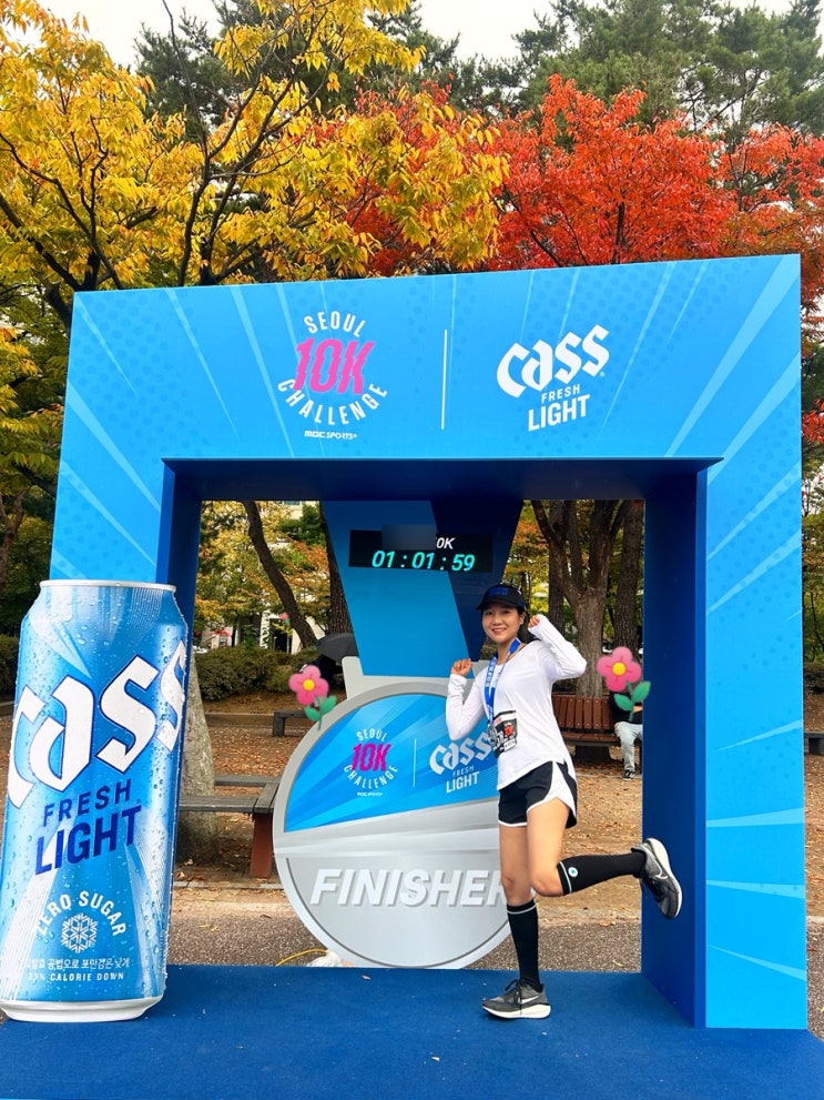 마라톤 서울 10k 챌린지 10K CHALLENGE SEOUL 완주 후기 01:01:59