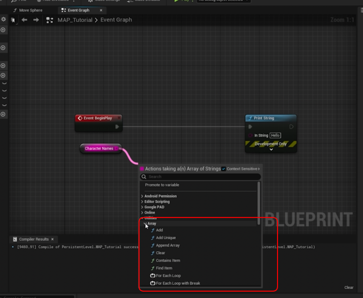 Unreal Engine 배열 함수 (Array Functions)와 활용 : 네이버 블로그