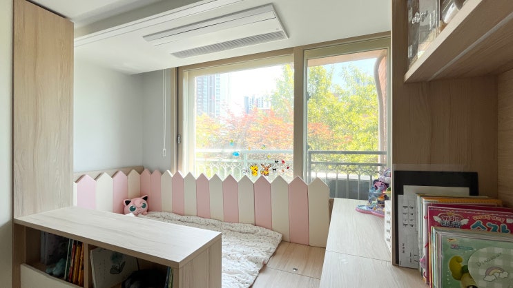 34평 구축 아파트 아이방 수납 인테리어 03편_ 맞춤 가구 설계 제작 : 네이버 블로그