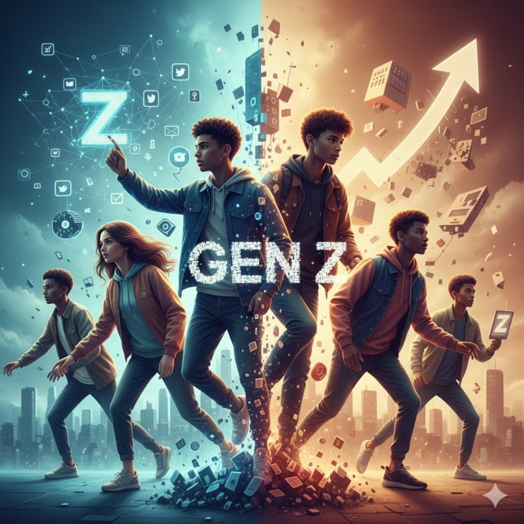 [생활속 상식]『젠지(Gen Z) 뜻』 신조어로 본 세대의 정체성과 변화의 징후 : 네이버 블로그