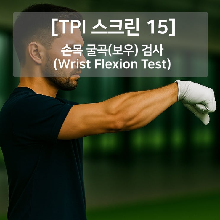 [TPI 스크린 15] 손목 굴곡(보우) 검사(Wrist Flexion Test) — 바디‑스윙 커넥션 | 골프모션코치 ...
