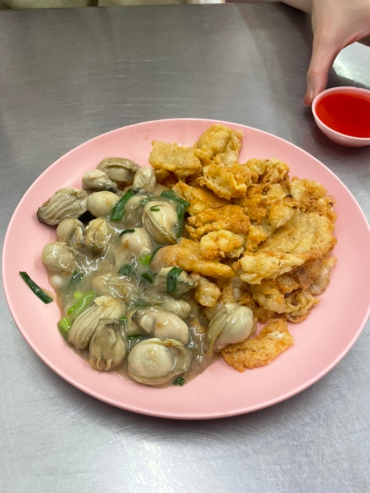 방콕 미슐랭 6개 차이나타운맛집 나이몽호이텃 굴전