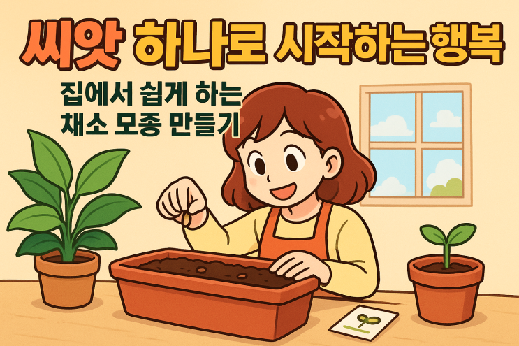 상추부터 부추까지! 초보도 성공하는 씨앗 모종 만들기 완전 가이드 : 네이버 블로그