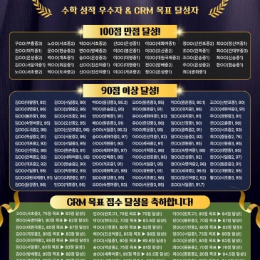 25년 2학기 중간고사 성적우수 및 목표달성자! RSS 대표 이미지