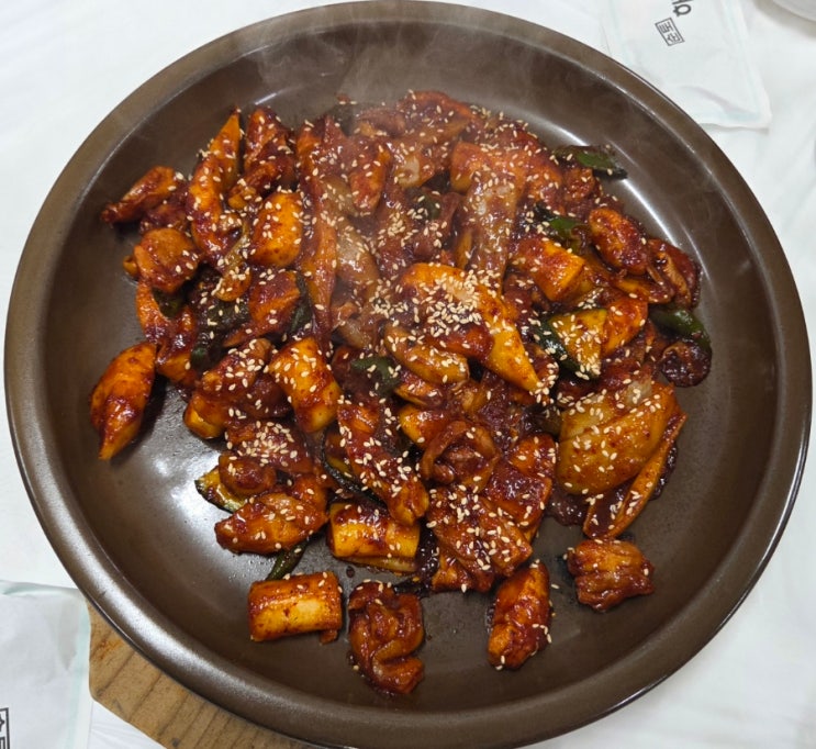 전국에서 유일한 닭찜 맛집, 진주 호탄동 순토해송돌판닭찜 본점 : 네이버 블로그