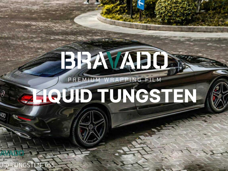 강남랩핑 │ 브라바도 랩핑 Liquid Tungsten 컬러로 벤츠 전체 랩핑 고급스러운 실버톤 : 네이버 블로그