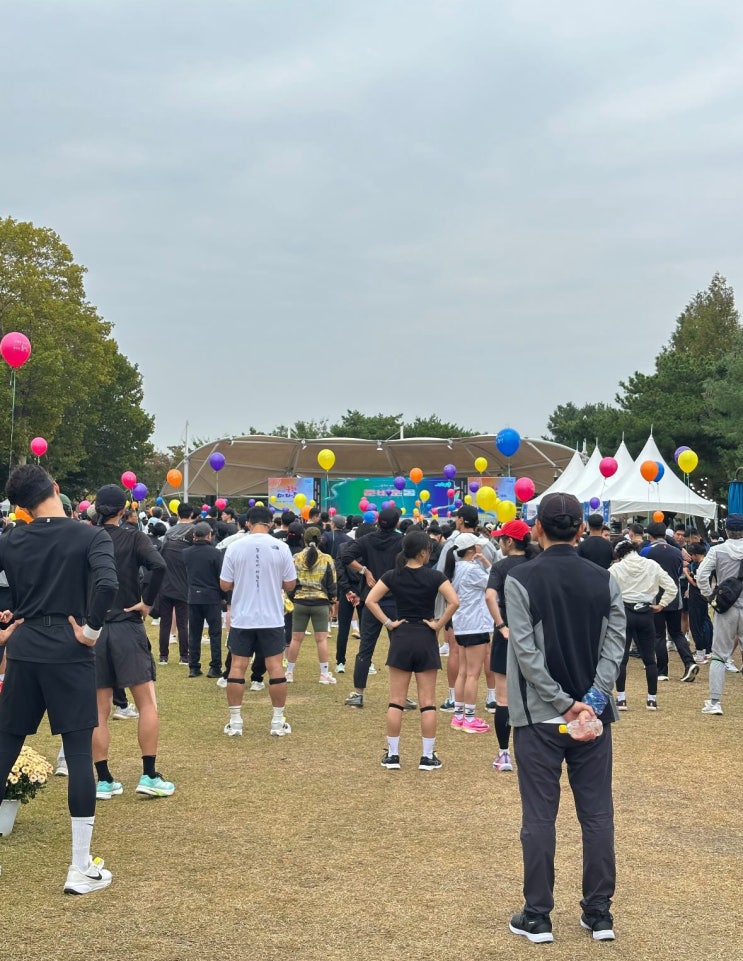 유성 국화마라톤대회 참가(10km) 후기 🏃‍♂️ / 최강 한화