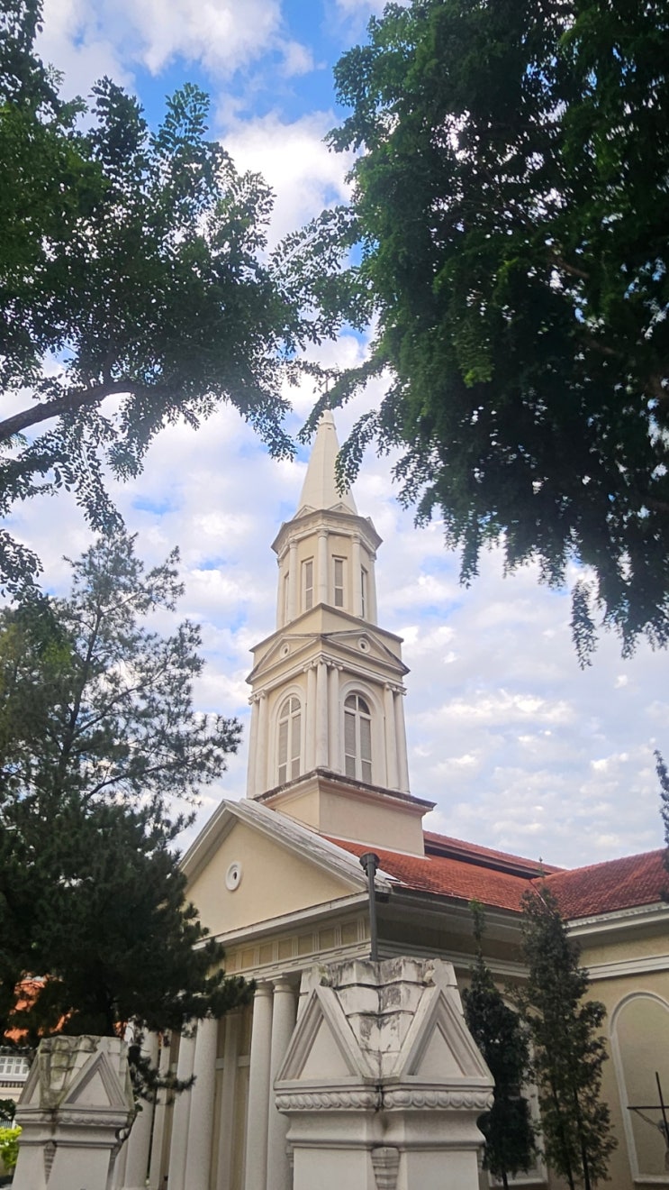 싱가포르의 굿 셰퍼드 성당 (Cathedral of the Good Shepherd)  선한 목자 대....