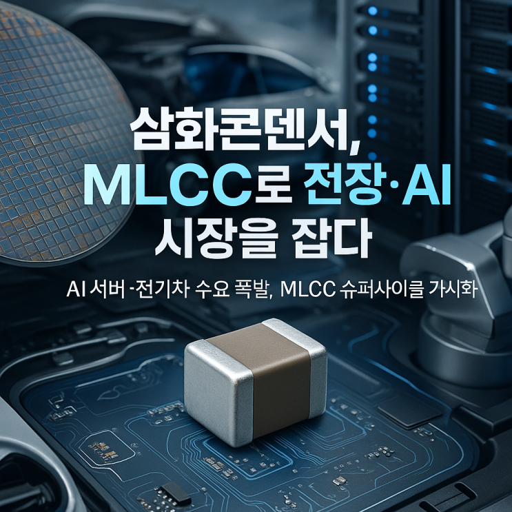 ⚙️ 삼화콘덴서: MLCC 전략으로 미래 전장·AI 시장을 잡는다 (1부) : 네이버 블로그