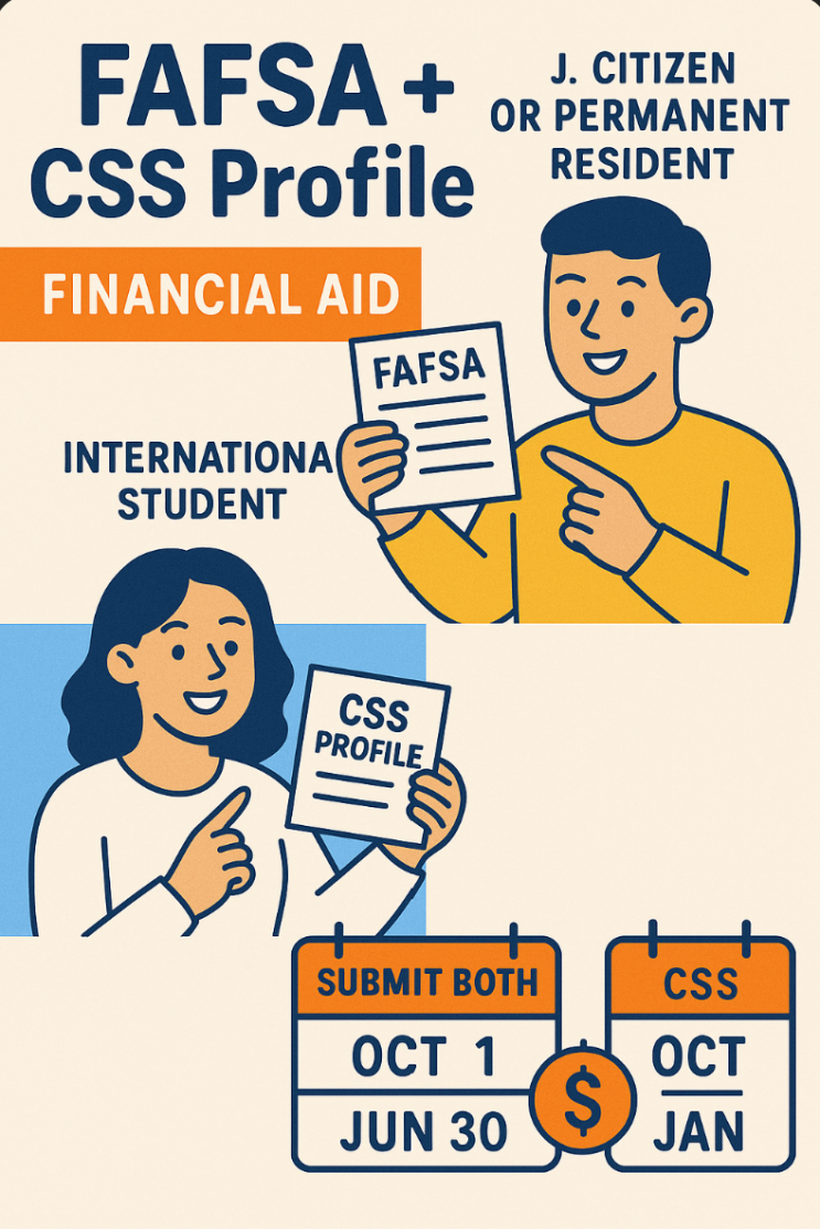 FAFSA는 미국 대학에서 재정보조(Need-based Financial Aid)를 받기 위해 미국 시민권자 대 : 네이버 블로그