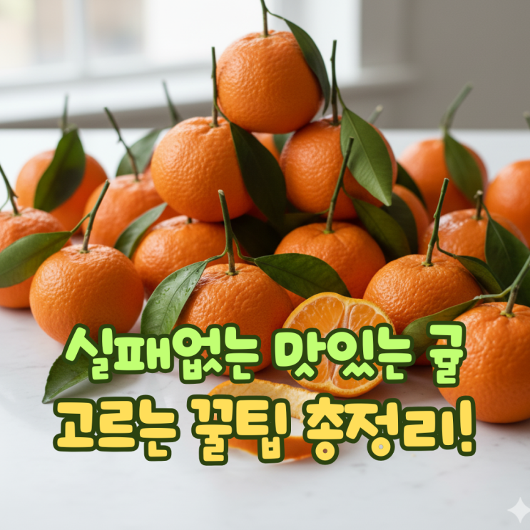 실패 없는 '맛있는 귤' 고르는 필수팁! 귤의 효능과 보관방법,다양한 귤 레시피까지 총정리 : 네이버 블로그