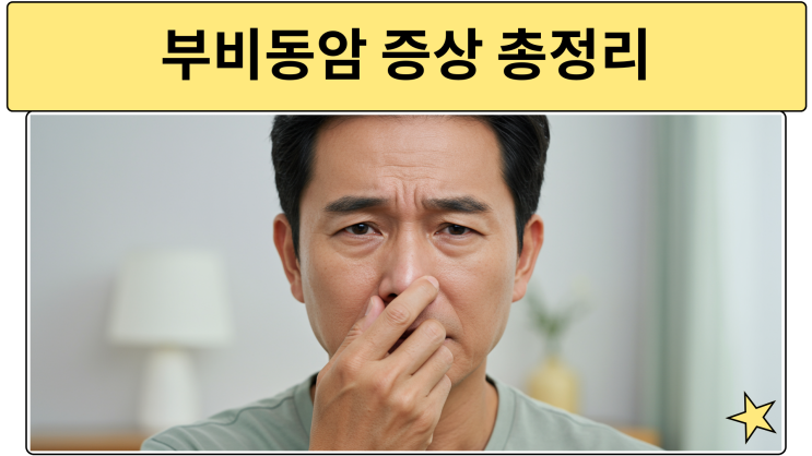 부비동암 증상 7가지, 2주 넘으면 바로 병원 가세요! : 네이버 블로그