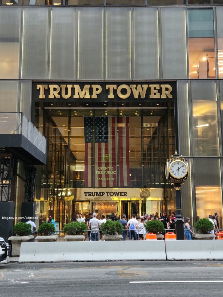 [뉴욕/빌딩] 뉴욕 트럼프 타워(Trump Tower) 맛보기