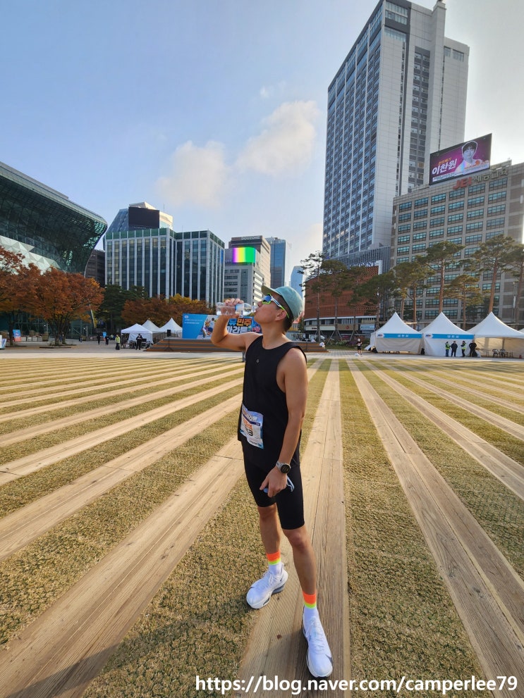 자유민주마라톤 2025 10km PB갱신