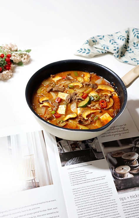 차돌박이 차돌 된장찌개 레시피 끓이는법 : 네이버 블로그