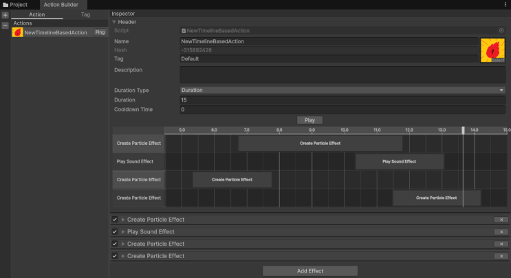 Unity Action Builder 2 : 네이버 블로그