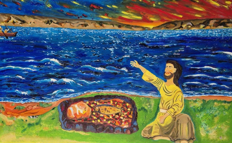 The Risen Lord’s Meal: Bread and Fish on the Charcoal Fire. Rev. Sang ...