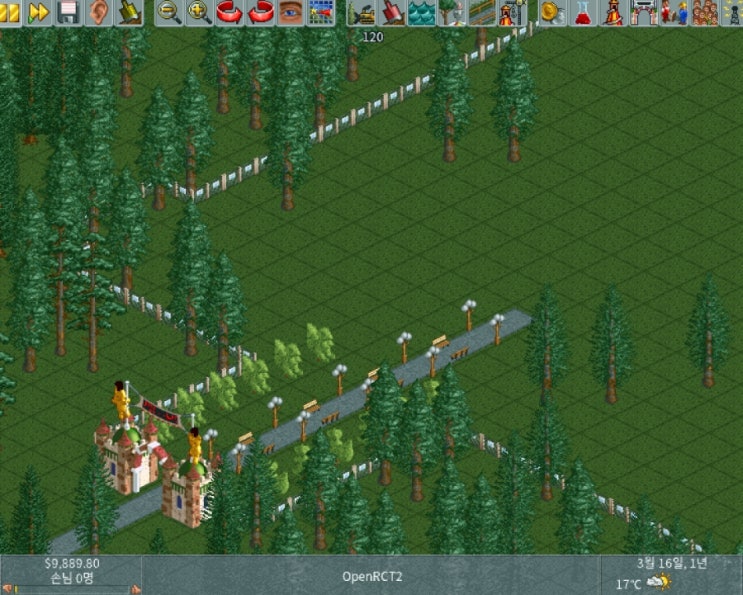 OPEN RCT2 안드로이드 버전 후기 : 네이버 블로그